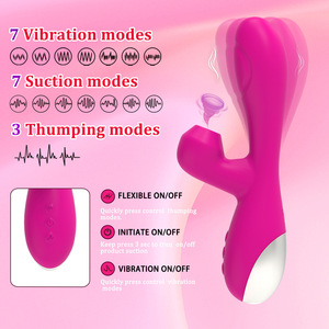 Bâton de <span class=keywords><strong>massage</strong></span> vibrant étanche à double moteur avec 7 modes de vibration haute intensité pour la masturbation féminine, produit pour adultes Dongguan - Product Image 1