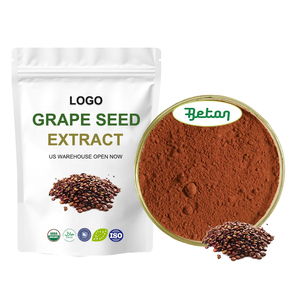 Pasokan Beton ekstraksi air Opc buah anggur Perancis ekstrak biji merah 95% murni biji anggur <span class=keywords><strong>Grapeseed</strong></span> bubuk ekstrak polifenol - Product Image 2