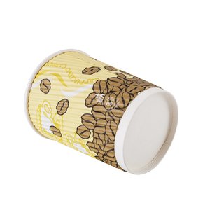 Recyclable <strong>Custom</strong> Print <strong>Paper</strong> Coffee Carton <strong>Cups</strong> - Product Image 3