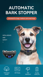 सबसे अच्छा बंद पालतू बार्क उत्पाद इलेक्ट्रॉनिक रिचार्जेबल छोटे कुत्ते विरोधी बार्किंग प्रशिक्षण कॉलर - Product Image 3
