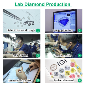 Stars gem 0.5CT 1CT 1.5T 2CT 3CT D VS VVS IGI-zertifizierte Diamanten im Runds chliff - Product Image 5