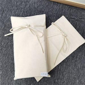 Bolsa de Algodón Personalizada de Alta Calidad con Lazo, Bolsa de Algodón Natural para Empacar Camisetas, Bolsa de Algodón para Zapatos y Bolsos - Product Image 2