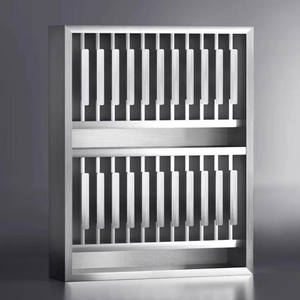 Nouveau 2026 – Vente directe usine – Étagère de rangement pour coloration capillaire en acier inoxydable pour salon de coiffure - Product Image 2