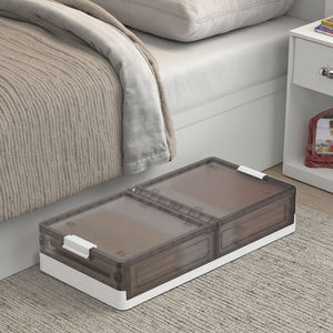 Sésame Ménage Armoire De Rangement Fond De <span class=keywords><strong>Lit</strong></span> Boîte De Rangement <span class=keywords><strong>Tiroir</strong></span> Pliable Type Vêtements Bac De Rangement Avec Roues <span class=keywords><strong>Sous</strong></span> Le <span class=keywords><strong>Lit</strong></span> - Product Image 1