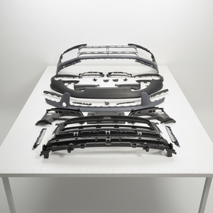 Kit de Carrocería para Auto, Piezas de Parachoques, Juego de Kit de Carrocería para Parachoques Delantero para Porsche <span class=keywords><strong>Macan</strong></span> <span class=keywords><strong>2022</strong></span>- - Product Image 4