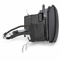 Boîte de rangement en plastique de luxe pour Toyota Land Cruiser 150, console centrale, sans perçage, sans modification