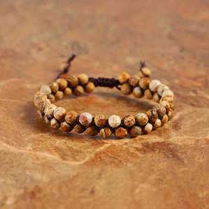 Best-seller Hommes Style Punk Tendance À La Mode Forme Géométrique Bracelet Tissé À La Main <span class=keywords><strong>Mat</strong></span> <span class=keywords><strong>Oeil</strong></span> <span class=keywords><strong>De</strong></span> <span class=keywords><strong>Tigre</strong></span> À La Mode Chaîne Lien - Product Image 4