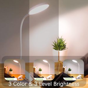 Hot Sale Table Lamp USB Recharged <b>Touch</b> Control Reading Bedroom <b>Bedside</b> Study Work Led Desk Lamp - Product Image 5