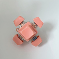 Porte-clés anti-stress transfrontalier 1234569, jouet de décompression à presser, ornement suspendu en plastique, à partir de 14 ans