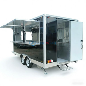 Fully Equipped Kitchen United States Ice Cream Solar Power Mobile Kitchen Fast Traile Citroen Hy Food Truck - Product Image 5