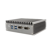 ZOOMWIN Micro Mini PC I3 6157U 6 * USB double Gigabit Ethernet RS232 Win10/11 Linux VGA + écran HD ordinateur de bureau sans ventilateur