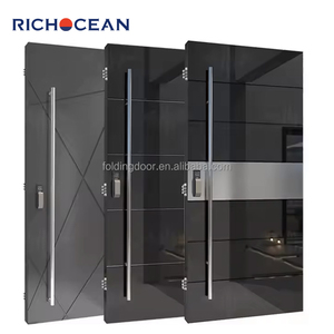 <span class=keywords><strong>Porte</strong></span> d'entrée <span class=keywords><strong>de</strong></span> sécurité personnalisée RICHOCEAN, fabriquée à l'usine <span class=keywords><strong>de</strong></span> Foshan, avec serrure intelligente, pour hôtels, portes pivotantes, <span class=keywords><strong>prix</strong></span> - Product Image 5