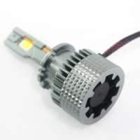 Phares et ampoules LED Matec D2S D4S D4R 24V 6000K 55W avec boîtier en aluminium, nouvelle version universelle