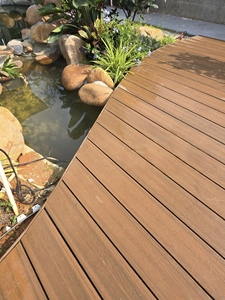 Pavimentazione in PVC Coestruso di Seconda Generazione <span class=keywords><strong>per</strong></span> Giardini, Patii e Piscine, Colore Personalizzabile, Anti-UV, Impermeabile, Pavimento Esterno in <span class=keywords><strong>Legno</strong></span> - Product Image 4