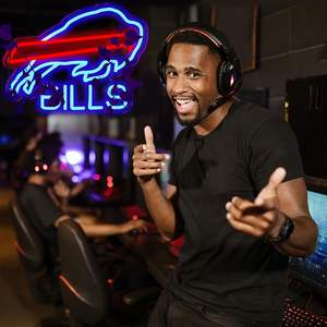 Letrero de Neón de Fútbol Americano Buffalo, Luz LED de Neón para Decoración de Pared, Cuarto de Hombre, Oficina, Bar, Pub, Sala de Juegos - Product Image 5