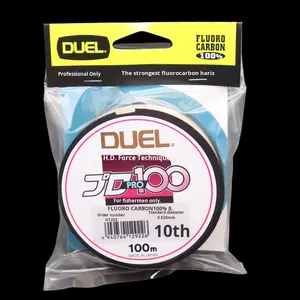 Ligne de pêche japonaise <span class=keywords><strong>DUEL</strong></span> en carbone pour la pêche à la farine flottante en mer Ligne de pêche en carbone haute vitesse 100M - Product Image 2