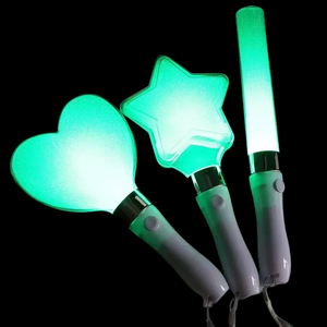 Barras de luz LED de plástico intermitente de 7 colores, barras de luz de concierto que cambian de Color para festivales de música, <span class=keywords><strong>Bar</strong></span>, accesorios para animar, mejorar - Product Image 1