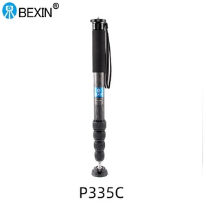 Bexin Phụ Kiện Nhiếp Ảnh Mới Khung Sợi Carbon Có Thể Điều Chỉnh Và Thuận Tiện Di Động Tự Chụp Video Chụp Monopod - Product Image 1
