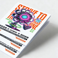 Service d'impression personnalisé A2, A3, A4, A5, A6 – Flyers publicitaires pliables, dépliants, livrets tripliés, brochures, livres d'affaires, films
