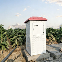 Gabinete de Fibra de Vidrio SMC para Pozos de Riego, Caja de GRP para Exteriores Resistente a los Rayos UV para Equipos de Bombeo de Agua en Campos Agrícolas
