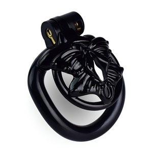 Jaula de Castidad FRRK Rosa con Anillo para Pene, Dispositivos de Castidad para Hombres, Jaula para Pene con 4 Anillos, Juguetes Sexuales de Bondage para Adultos - Product Image 3