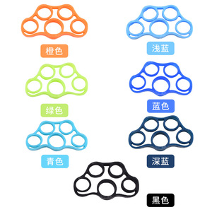 Entraîneur de résistance des doigts Yining en silicone 8x4x1.2cm, équipement de fitness, outil d'exercice pour la force de préhension - Product Image 1