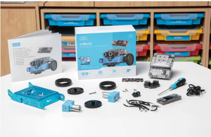 Kit de Robot Programable WiFi Makeblock <span class=keywords><strong>Mbot</strong></span> <span class=keywords><strong>2</strong></span>, Mbot2 Scratch y Python, Juguete Educativo Multiusos con IA para Niños - Product Image 3