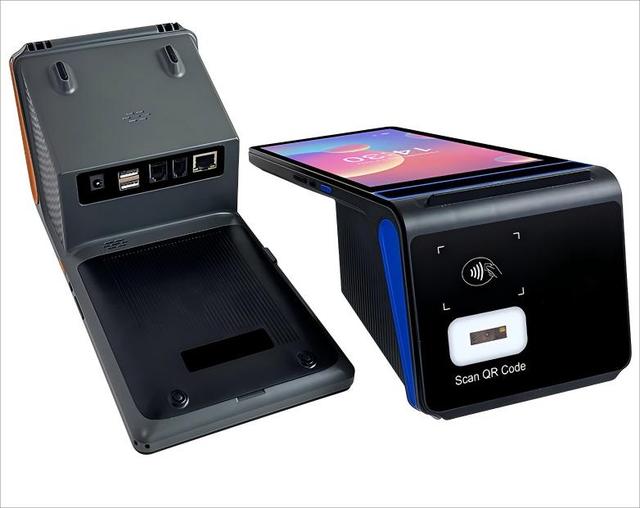 Handheld Android POS Terminal with Printer-Nexgo Mobile POS Device Featuring LCD Screen 2MP Camera 4GB RAM