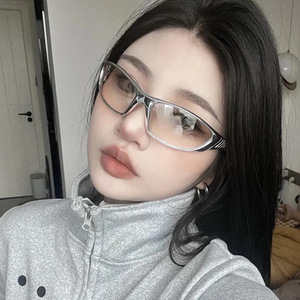 <b>Retro</b> Style <b>Sunglasses</b> For Women Silver Frame UV400 Protection Class 2 Sunshades PC Material Y2K Fashion - Product Image 2