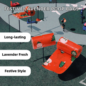 Sacs à déjections canines biodégradables écologiques personnalisés, solution de collecte des déchets pour animaux de compagnie en plastique de haute qualité, vente en gros - Product Image 2