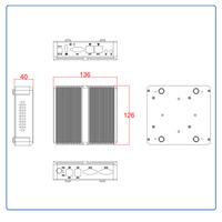 Ordinateur industriel Android Mini PC Rk3568 ARM Embedded Industrial Edge Computing Linux