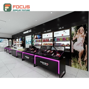 Customized Retail Shop Eco <b>Material</b> Store Fittings Fit Out Contractor Beauty Store Design - Product Image 3