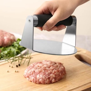 Anti karat <span class=keywords><strong>Burger</strong></span> robek bebas karat Spatula daging bulat pembuat daging persegi bundar <span class=keywords><strong>Burger</strong></span> - Product Image 6