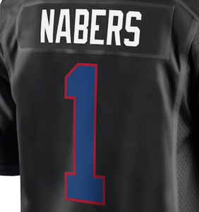 2024 mới khâu áo bóng đá mỹ New York 44 skattebo 51 Carter 1 nabers - Product Image 4