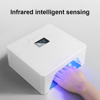 Lampes à ongles UV LED électriques 42W, sécheuse à ongles rechargeable, lampes de pédicure pour salon de manucure