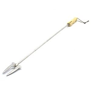 Telescopico In Acciaio Inox Marshmallow Torrefazione Bastoni Set <span class=keywords><strong>BBQ</strong></span> Spiedini Barbecue Forcella con Manico In Legno Max 72 CENTIMETRI - Product Image 3