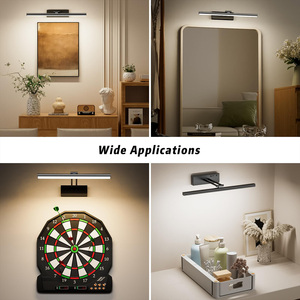 5400mAh Rechargeable Battery Picture <b>Light</b>, Magnetic Wireless Wall Lamp, <b>Remote</b> <b>Control</b> & Timer Function for Painting Art - Product Image 2