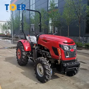 TDER 미니 트랙터 농업 25hp 30hp 40hp 50hp 4*4 농업 작업 미니 트랙터 가격