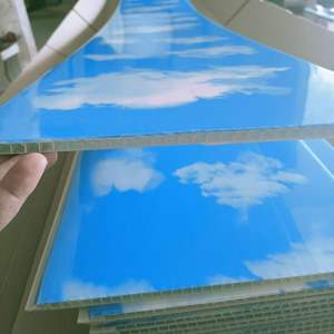 Support de décoration intérieure personnalisé, matériau de décoration intégré, panneau mural en <span class=keywords><strong>PVC</strong></span> - Product Image 3