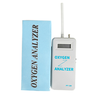 Analyseur d'oxygène JAY-120 de haute qualité, détection de pureté à 93 %, débit de 0 à 10 L, alimentation électrique, batterie amovible