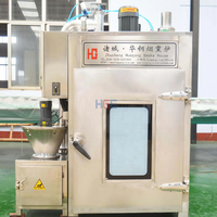 Machine à fumer les saucisses à haut rendement équipement de fumeur de filets four à fumer les saucisses de poisson équipement de poulet fumé