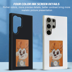 Coque de téléphone personnalisable avec projection <span class=keywords><strong>photo</strong></span> intelligente, affichage instantané des photos <span class=keywords><strong>sur</strong></span> l'écran à encre, coque arrière personnalisée - Product Image 2