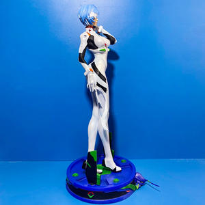 48CM PPS surdimensionné 1/4 Rei <span class=keywords><strong>Ayanami</strong></span> PVC figurine CS EVA Anime GK modèle ornement cadeau Style modèle jouet - Product Image 3