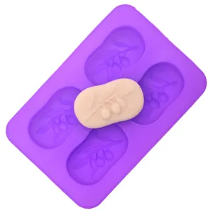MHC Offres Spéciales moules de savon en Silicone 3D faits à la main de qualité alimentaire OEM pour la fabrication de savon