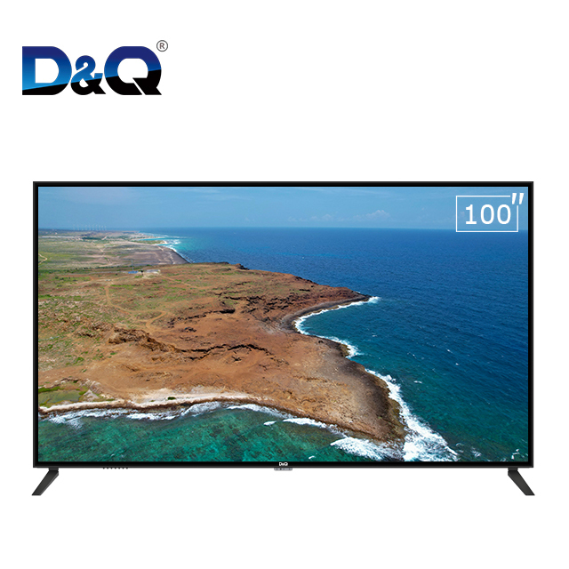 Плоский светодиодный телевизор DQ-Smart, Android 9 11, 2 + 16G, без OLED, QLED, 8K, 100 дюймов, 98 дюймов, горячая Распродажа