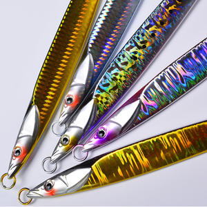 Señuelo <span class=keywords><strong>de</strong></span> Pesca Vertical <span class=keywords><strong>de</strong></span> Metal para Agua Salada, con Ojos Láser 3D Luminosos, <span class=keywords><strong>de</strong></span> Aleación <span class=keywords><strong>de</strong></span> Plomo <span class=keywords><strong>de</strong></span> Hundimiento Rápido, 80g 300g, para Pesca en Alta Mar y Océano - Product Image 1