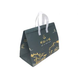 Bolsa Térmica para Llevar Comida, Bolsa Aislante Autoadhesiva, Portátil, para Llevar Té con Leche - Product Image 4