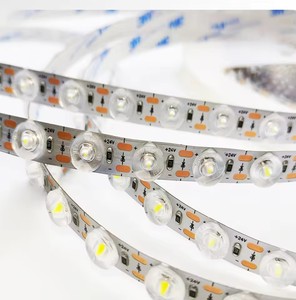 24V Độ sáng cao <span class=keywords><strong>LED</strong></span> Strip với khuếch tán Ống kính phản quang tường rửa đèn 3030 48LEDs/m linh hoạt <span class=keywords><strong>LED</strong></span> Tape cho TV đèn nền - Product Image 3