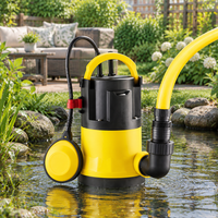 Pompe submersible de jardin 400W avec contrôle automatique par flotteur pour réservoir de pluie et drainage des chantiers
