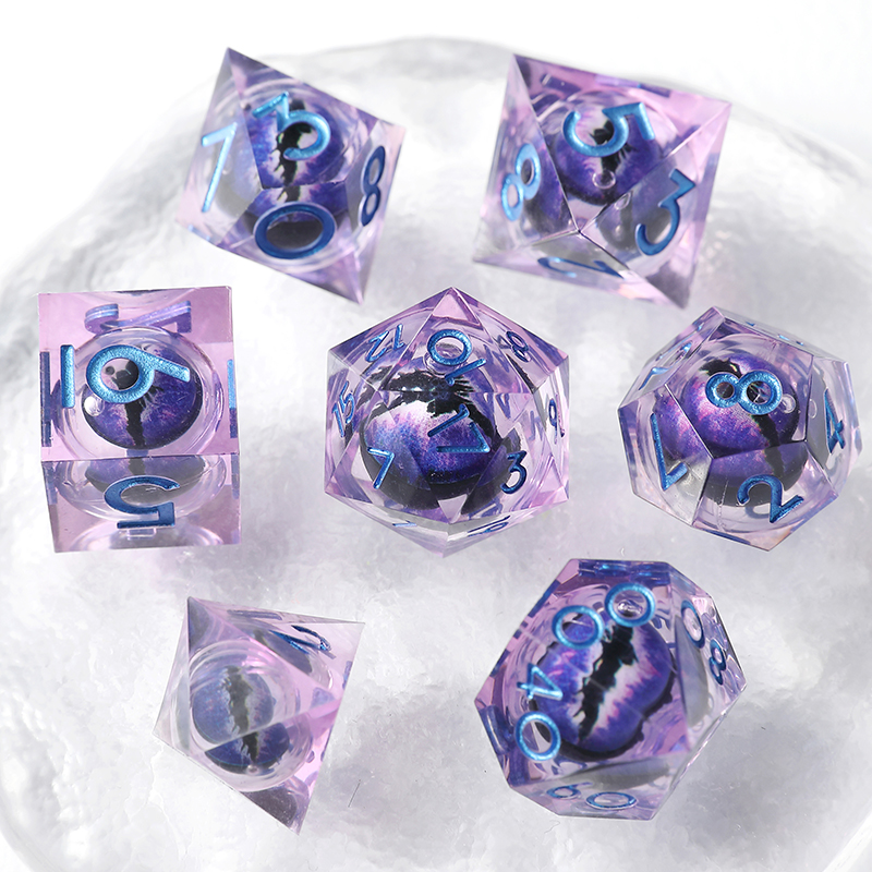 Blue Purple Dragon's Eye